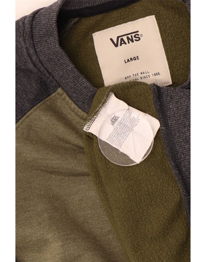Vans muška majica s kratkim rukavima, veliki kaki pamuk