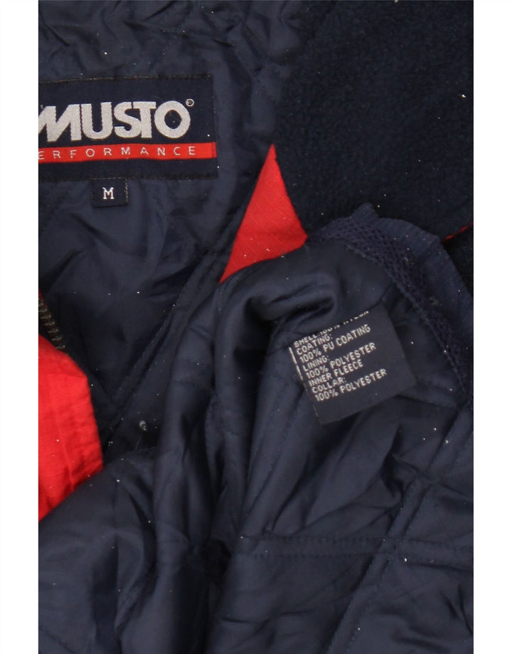 Musto muška jakna vjetrovka UK 38 srednje tamnoplavi najlon