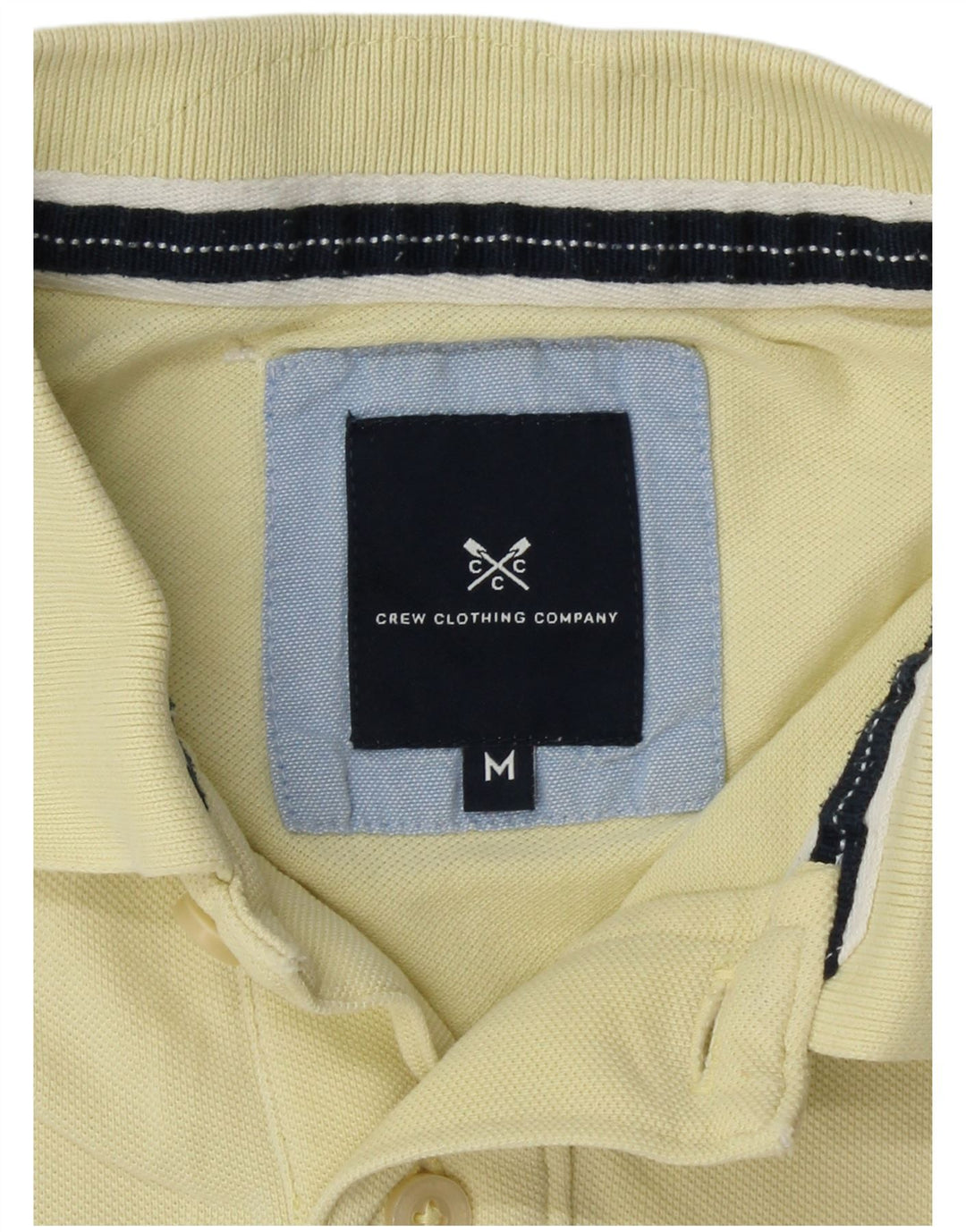 CREW ODJEĆA Muška polo majica Srednje žuta