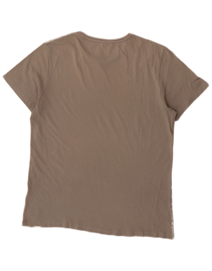Jack & Jones muška grafička majica s kratkim rukavima XL siva