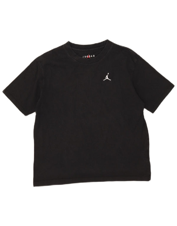 Gornji dio ženske majice kratkih rukava Jordan UK 10, mali crni pamuk