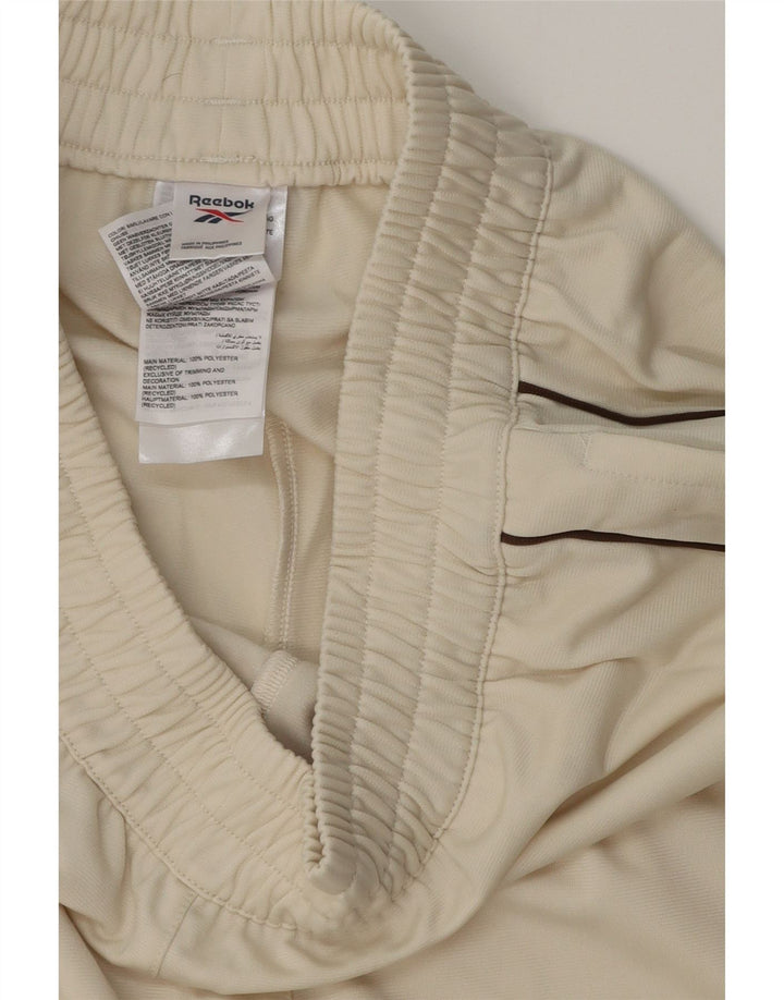 REEBOK Ženske trenirke Hlače UK 10 Small Beige Poliester
