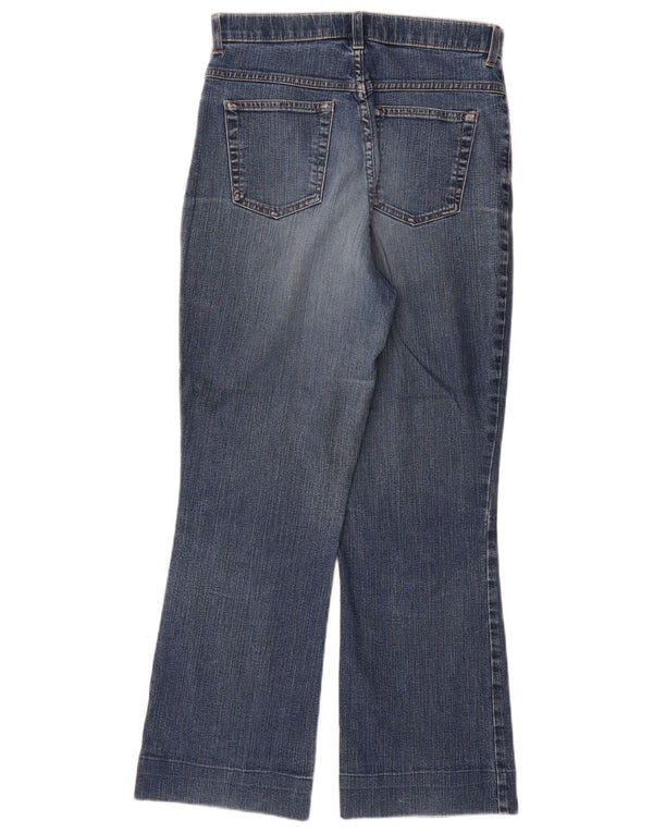 Marks & Spencer ženske traperice Bootcut UK 12 srednje W28 L29 plavi pamuk