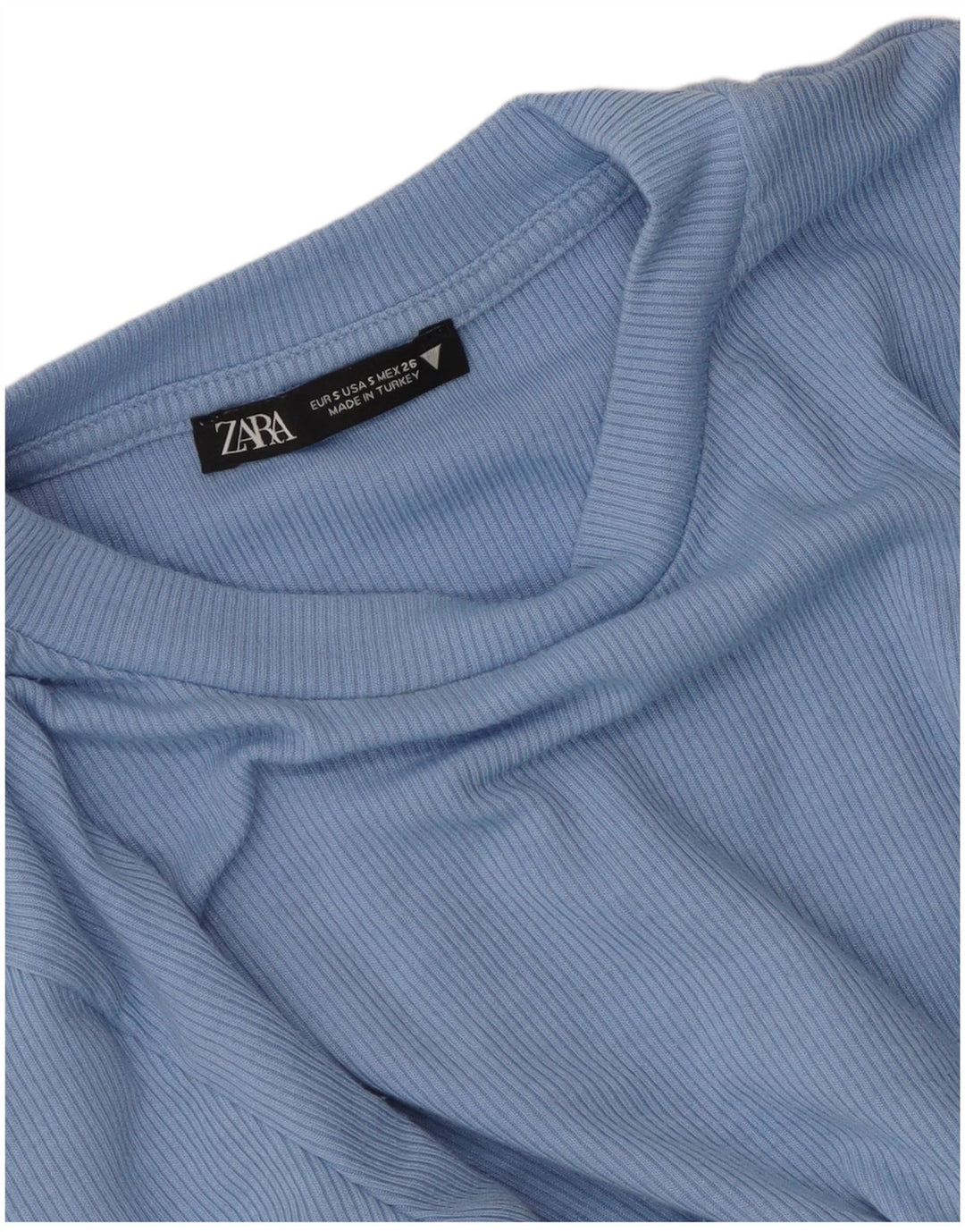 Zara ženski kratki rukav dugih rukava UK 8 Small Blue