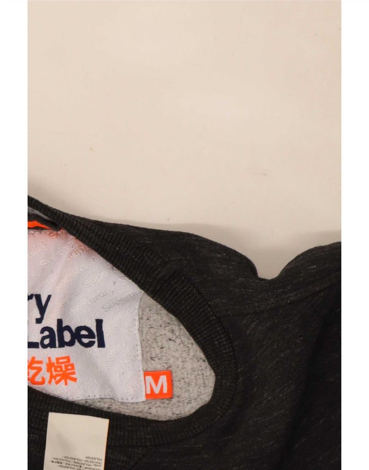 Superdry muški džemper od srednje sivog flekastog pamuka