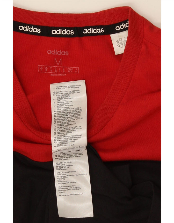 Adidas muška majica kratkih rukava s grafičkim motivima srednje crne boje, pamuk