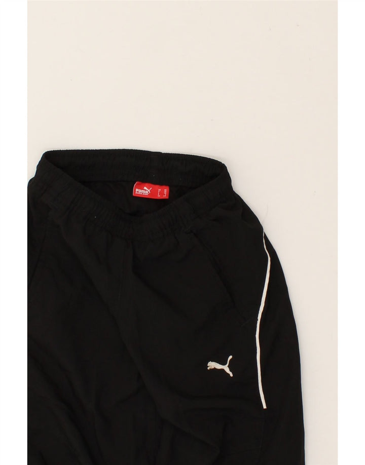 PUMA Boys Graphic Bermuda Sport Shorts 5-6 Years Black Vintage Puma and Second-Hand Puma from Messina Hembry 