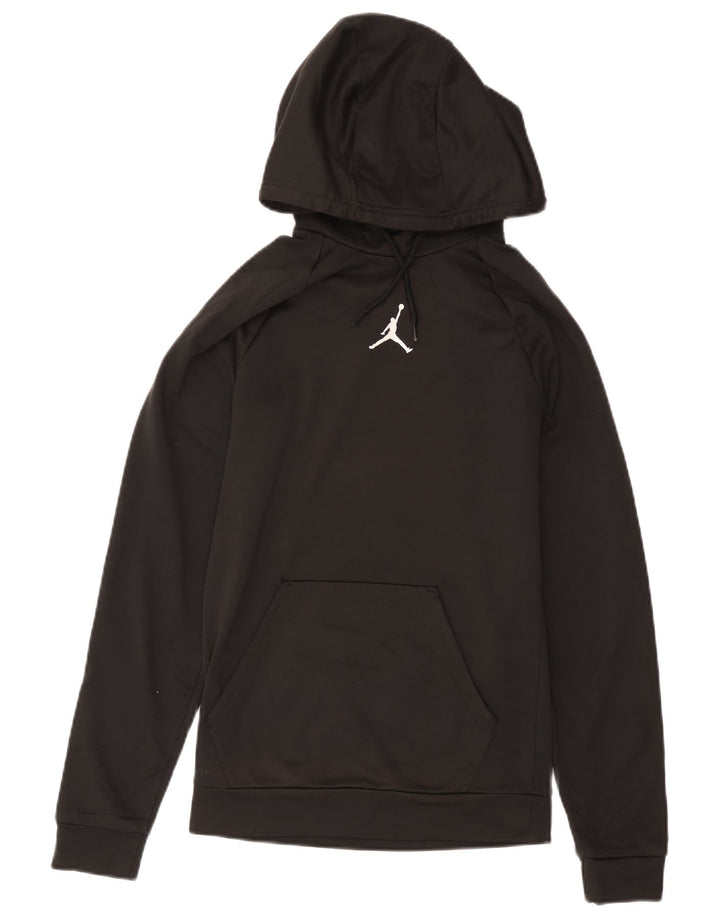 Jordan muška majica s kapuljačom Regular Fit XS crni poliester