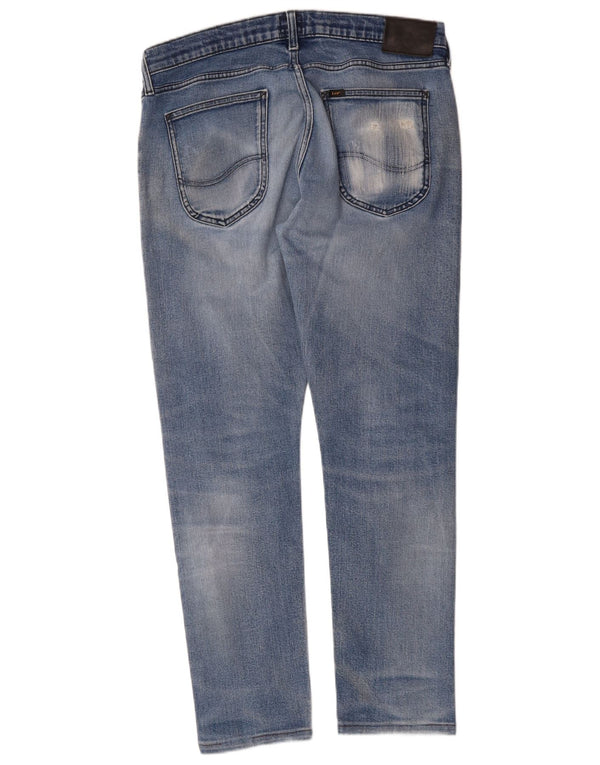 Muške LEE Luke uske traperice sa suženim trapericama W34 L32, plavi pamuk