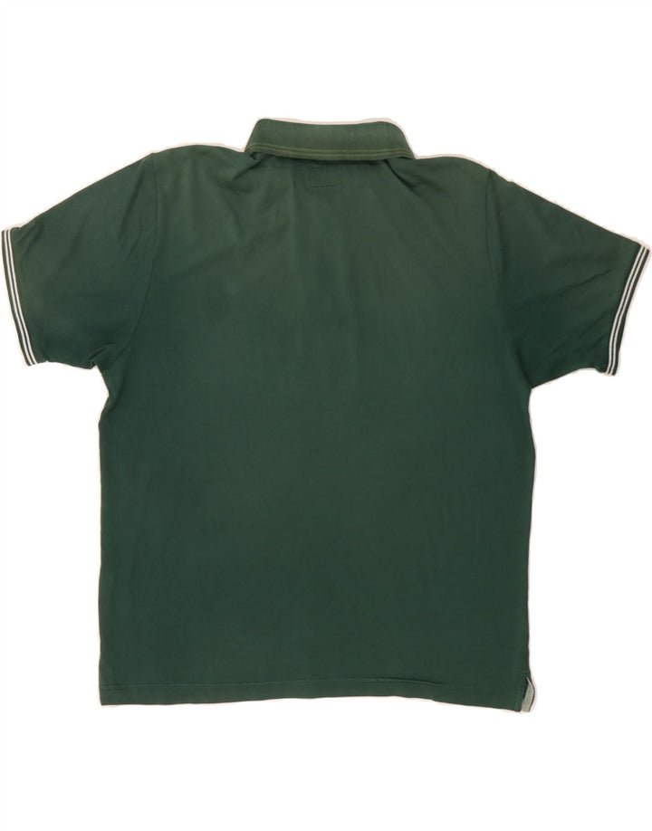 CHAMPION Mens Easy Fit Polo Shirt Large Green Vintage Champion and Second-Hand Champion from Messina Hembry 