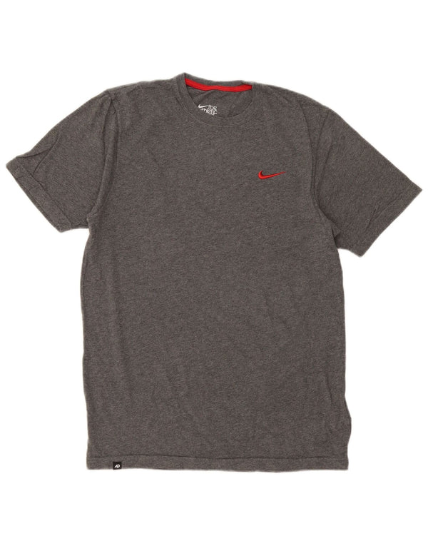 Nike Mens The Athletic Dept. Majica kratkih rukava standardnog kroja Srednje sivi pamuk