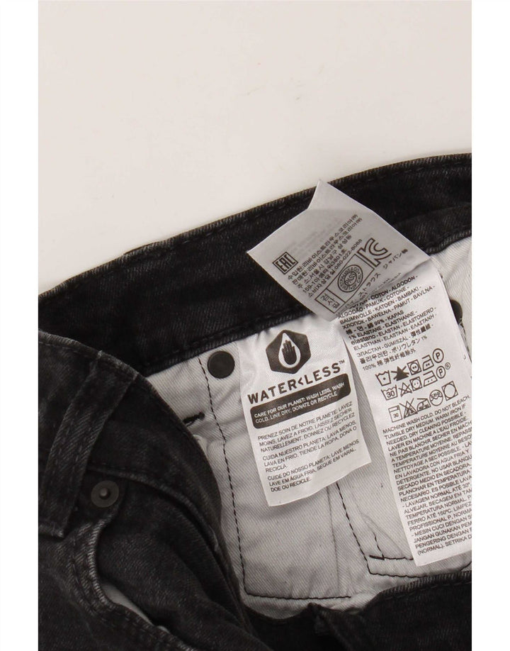 Levi's muške uske traperice W30 L29 crni pamuk