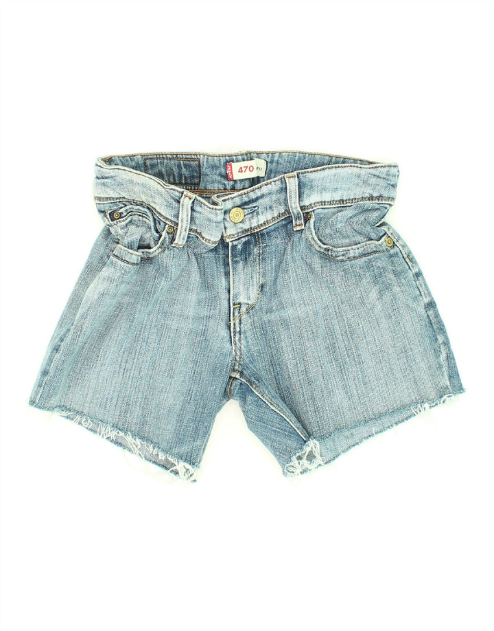 LEVI'S Womens Denim Shorts W29 Medium Blue Cotton Vintage Levi's and Second-Hand Levi's from Messina Hembry 