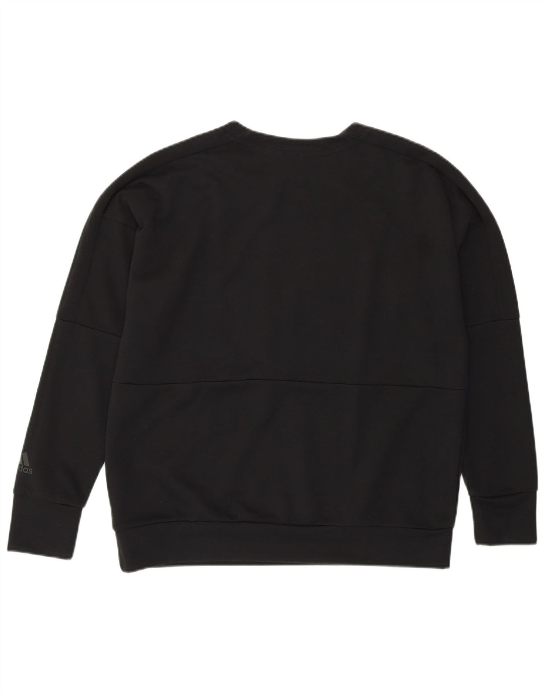 ADIDAS Ženska majica s kratkim rukavima UK 12/14 srednje crne boje