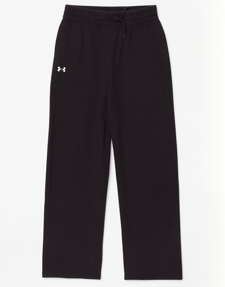 Under Armour muške trenirke srednje crne pamučne hlače