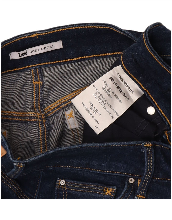 LEE ženske uske traperice W28 L29 plavi pamuk