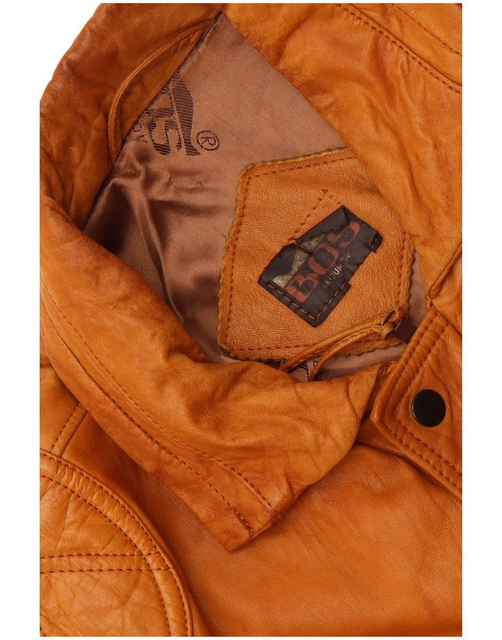 Vintage muška kožna jakna UK 40 Large Brown