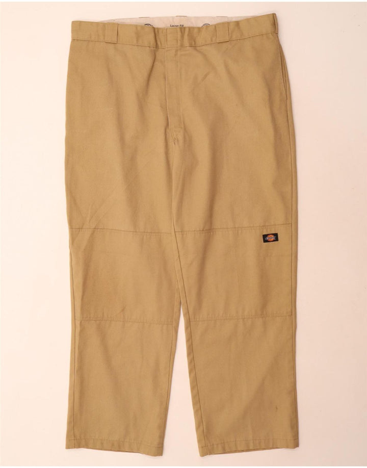 Dickies muške široke kargo hlače W42 L32 bež poliester