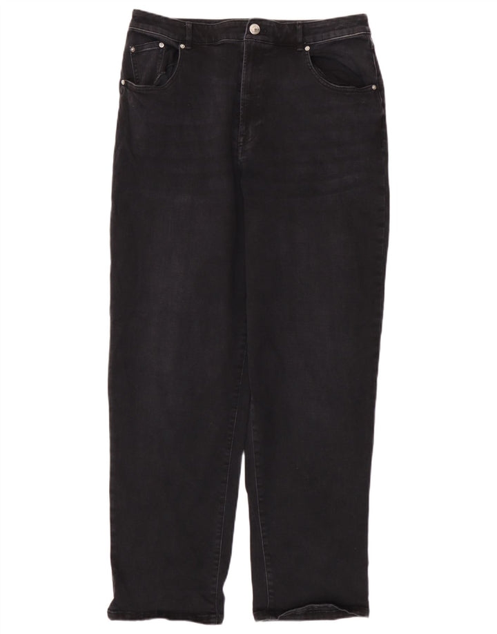 Ženske sužene traperice Marks & Spencer Autograph UK 12 srednje W32 L29 sive