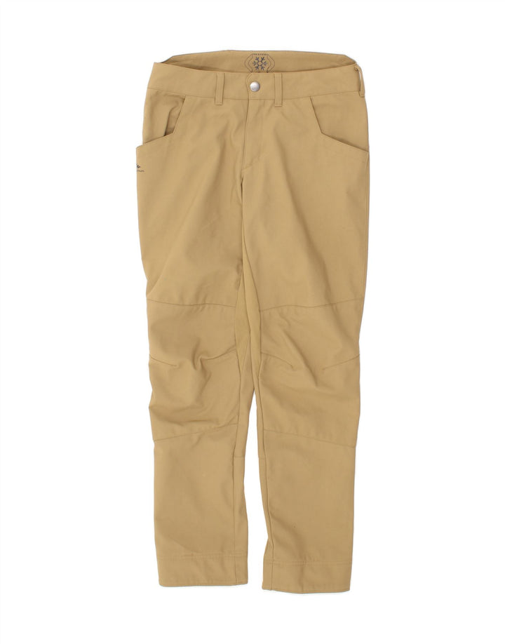 DECATHLON Womens Slim Windbreaker Trousers EU 38 Medium W29 L30 Beige Vintage Decathlon and Second-Hand Decathlon from Messina Hembry 
