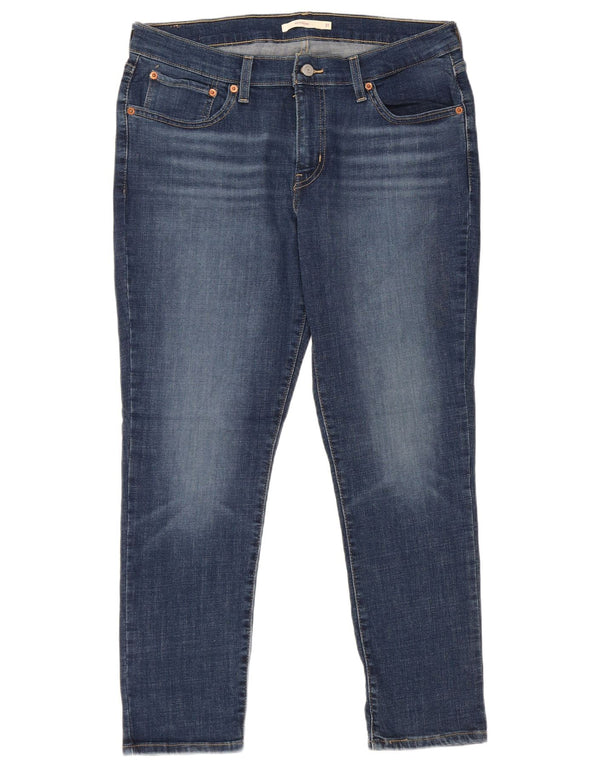 Levi's ženske Boyfriend uske traperice W31 L27 plavi pamuk
