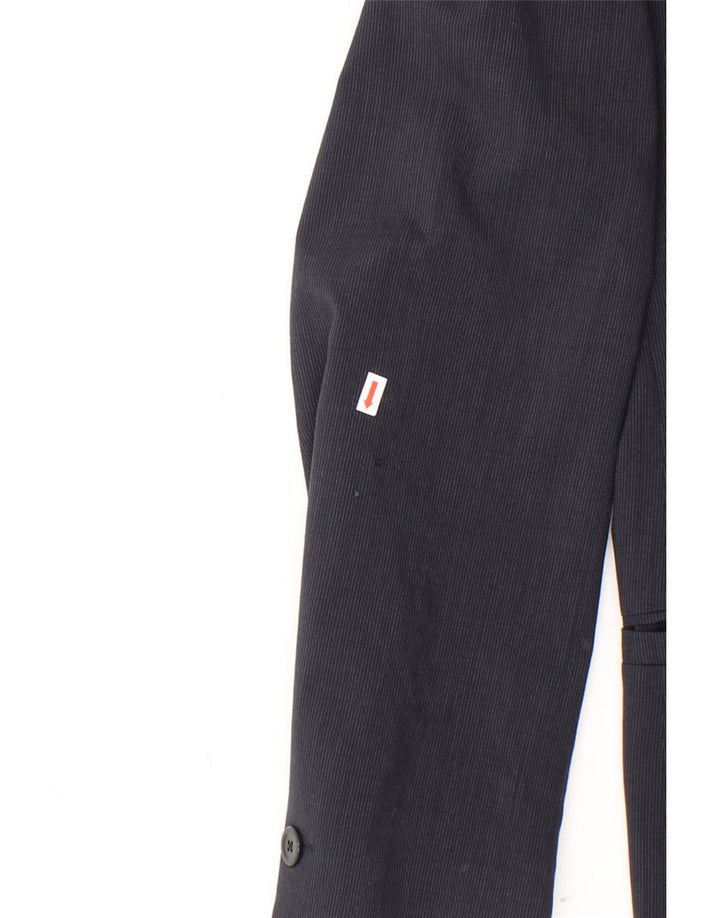 VERSACE Mens 3 Button Blazer Jacket IT 52 XL Navy Blue Wool Vintage Versace and Second-Hand Versace from Messina Hembry 