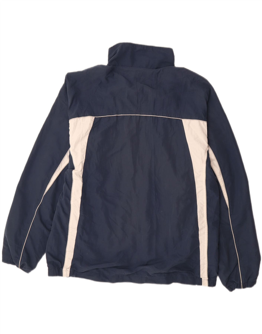 ASICS muška trenirka gornja jakna XL tamnoplavi poliester u boji