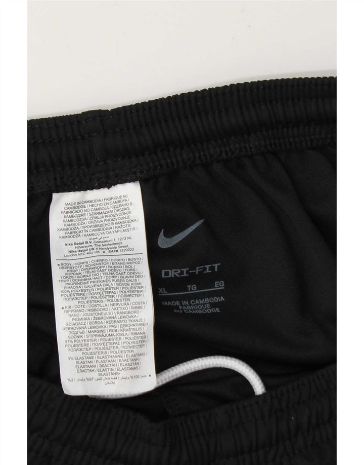 Nike muške hlače za trenirku Dri Fit XL, crni poliester