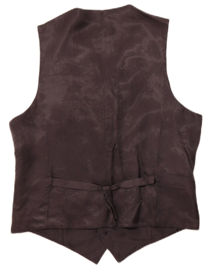 VINTAGE muški prsluk IT 48 srednje ružičasto cvjetni