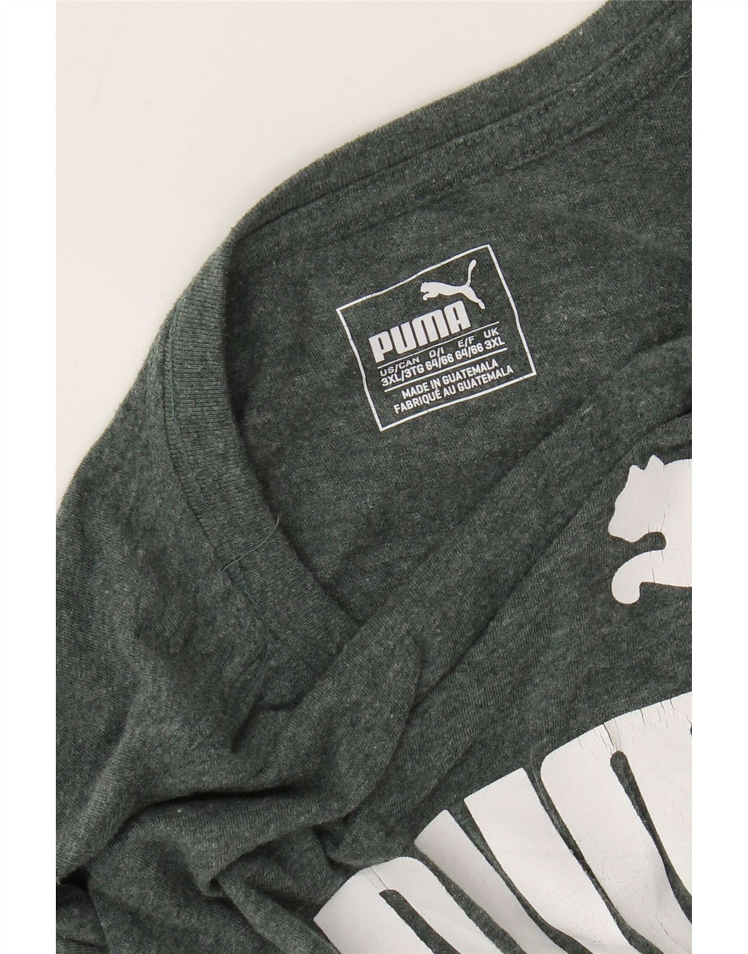 PUMA Muška majica s grafičkim motivima 3XL Green Flected