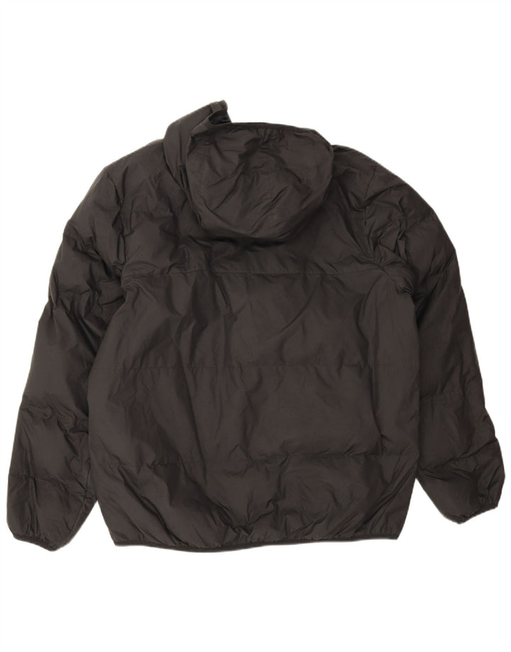 Nike muška podstavljena jakna s kapuljačom UK 40 veliki crni poliester