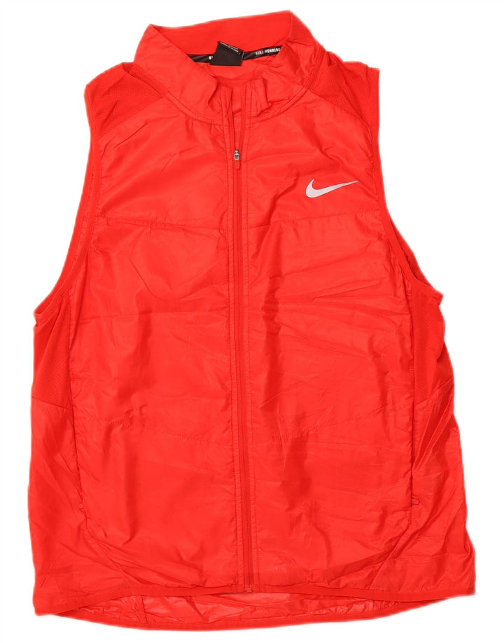 NIKE ženska jakna UK 16 veliki crveni poliester