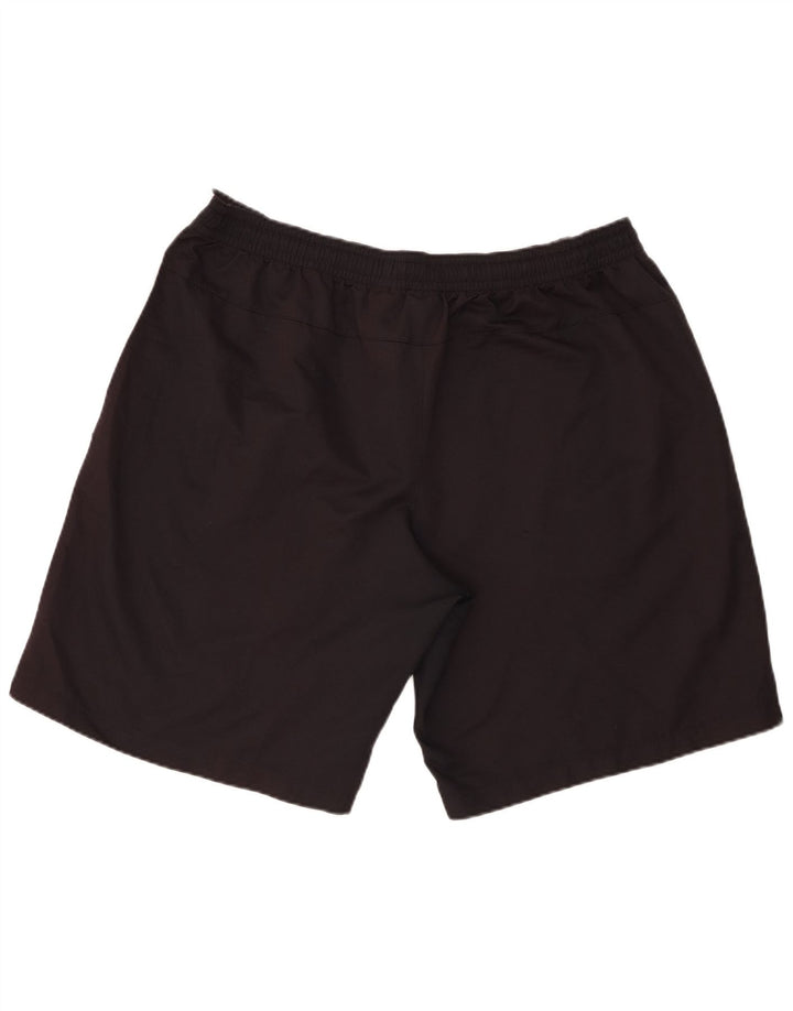 Nike muške sportske kratke hlače 2XL crni poliester u boji