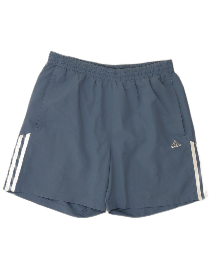 Adidas muške sportske kratke hlače srednje plave boje od poliestera