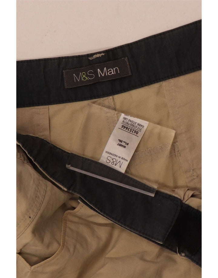 Marks & Spencer muške kargo kratke hlače W36 velike, bež pamuk