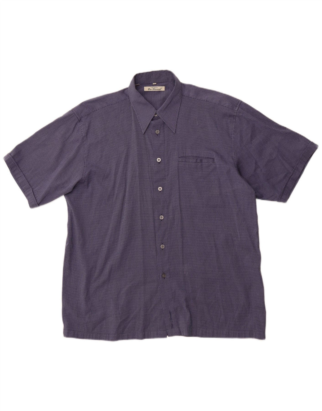 BEN SHERMAN Muška košulja kratkih rukava XL s plavim prugama