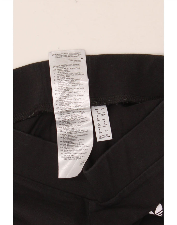 ADIDAS Ženske tajice UK 8 Male crne pamučne