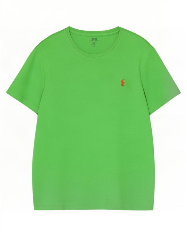 Polo Ralph Lauren Mens Custom Fit T-Shirt Top Large Green Cotton
