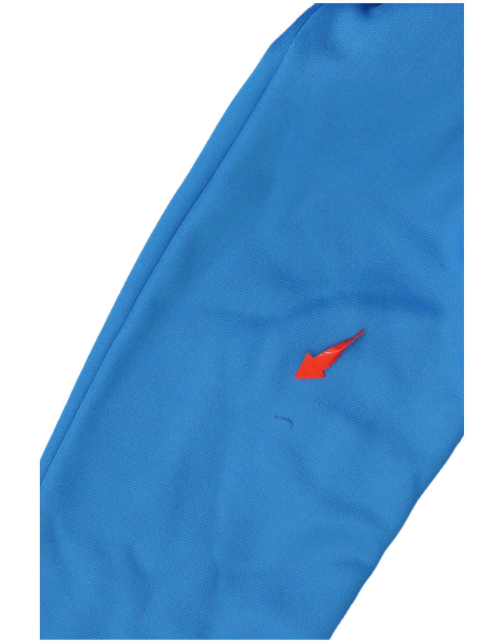 ADIDAS Climawarm ženski džemper s izrezom s patentnim zatvaračem UK 14 Srednje plava