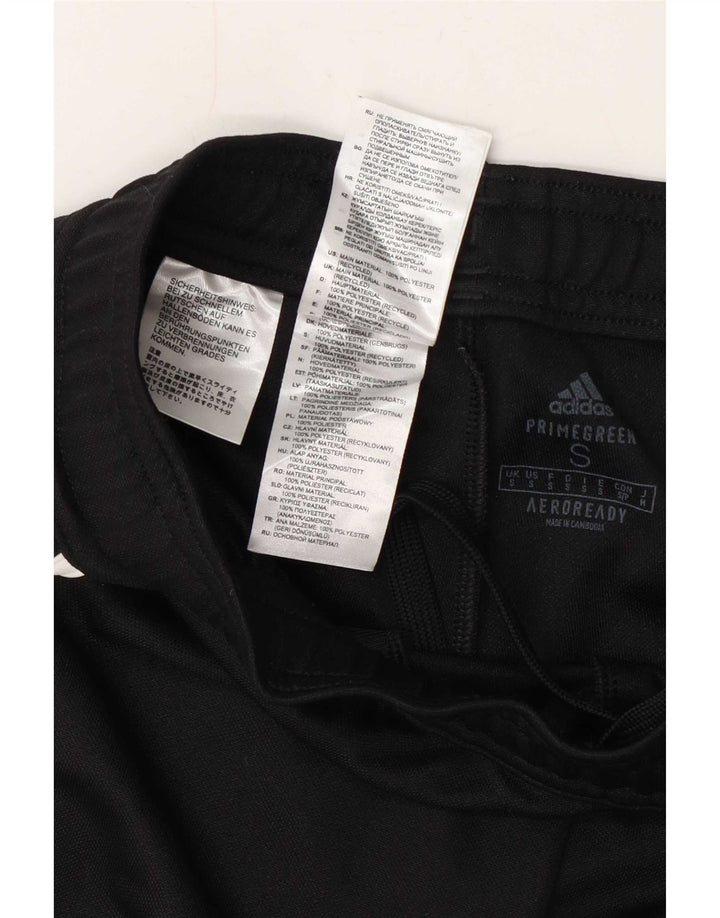 Adidas muške Aeroready hlače za trenirku Male crne poliesterske hlače