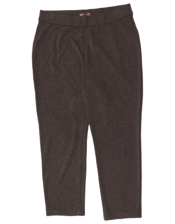MARKS & SPENCER Ženske sužene skraćene hlače UK 14 Large W32 L25 Siva