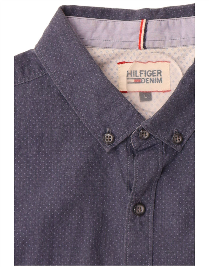 Tommy Hilfiger muška majica kratkih rukava s velikim plavim točkama