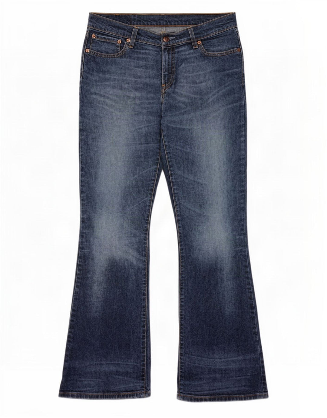 Levi's muške traperice 529 Curvy Bootcut W32 L32 plavi pamuk