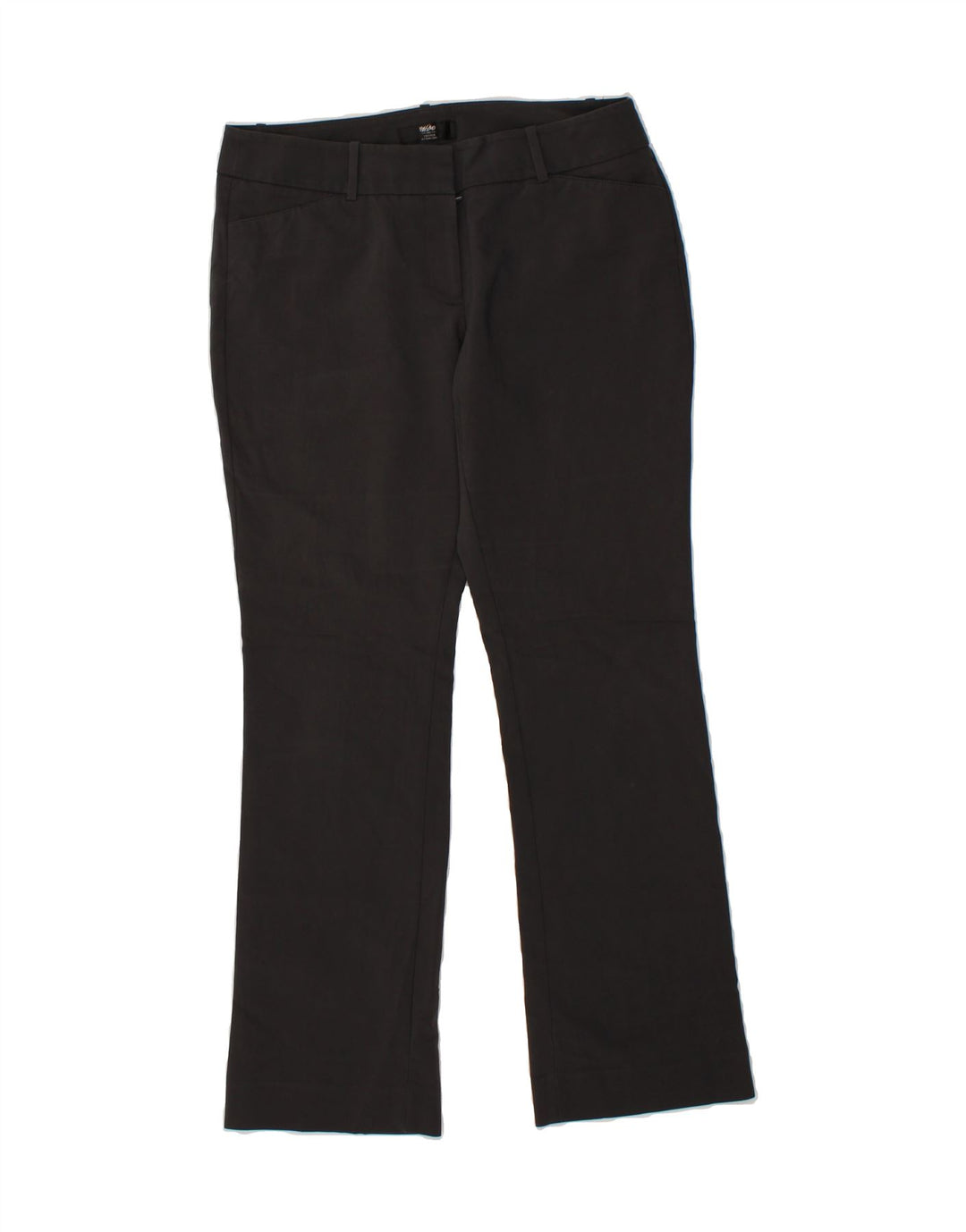 MOSSIMO Womens Stretch Straight Casual Trousers US 8 Medium W30 L30 Grey Vintage Mossimo and Second-Hand Mossimo from Messina Hembry 