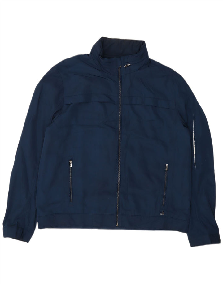 Calvin Klein muška bomber jakna UK 42 XL tamnoplavi poliester