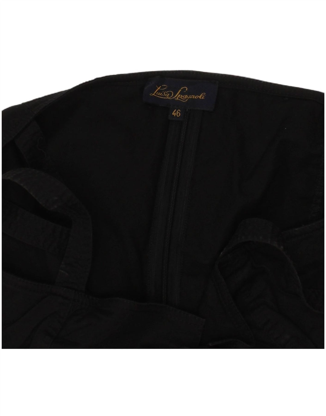 LUISA SPAGNOLI Ženski gornji dio korzeta IT 46 Veliki crni pamuk