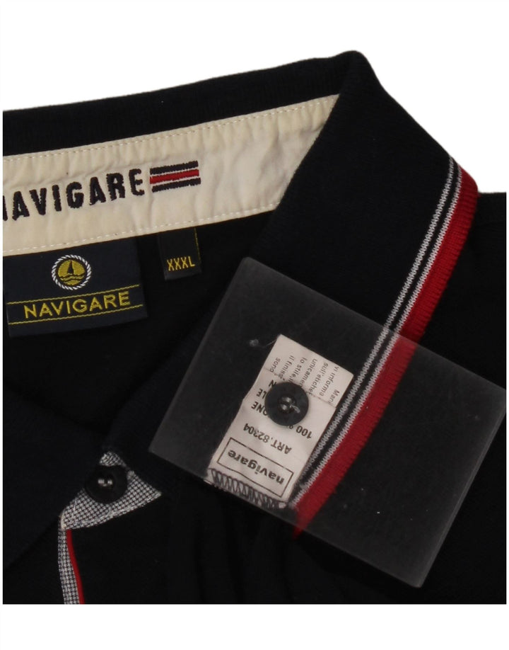 NAVIGARE muška polo majica 3XL tamnoplavi pamuk