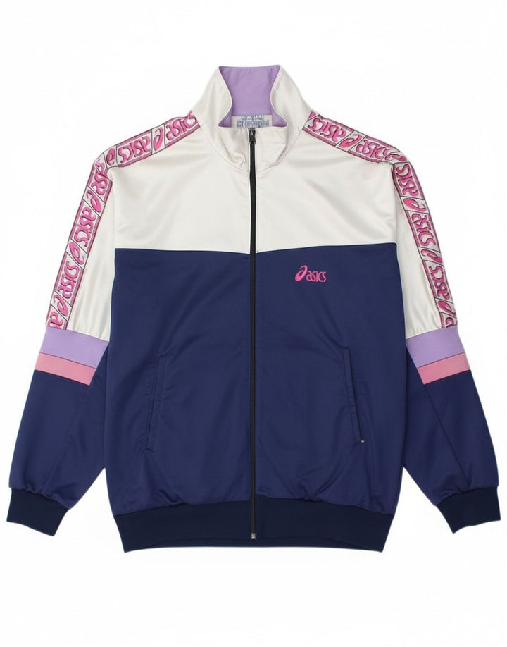 Gornja jakna Asics Graphic Trenirka srednje tamnoplave boje