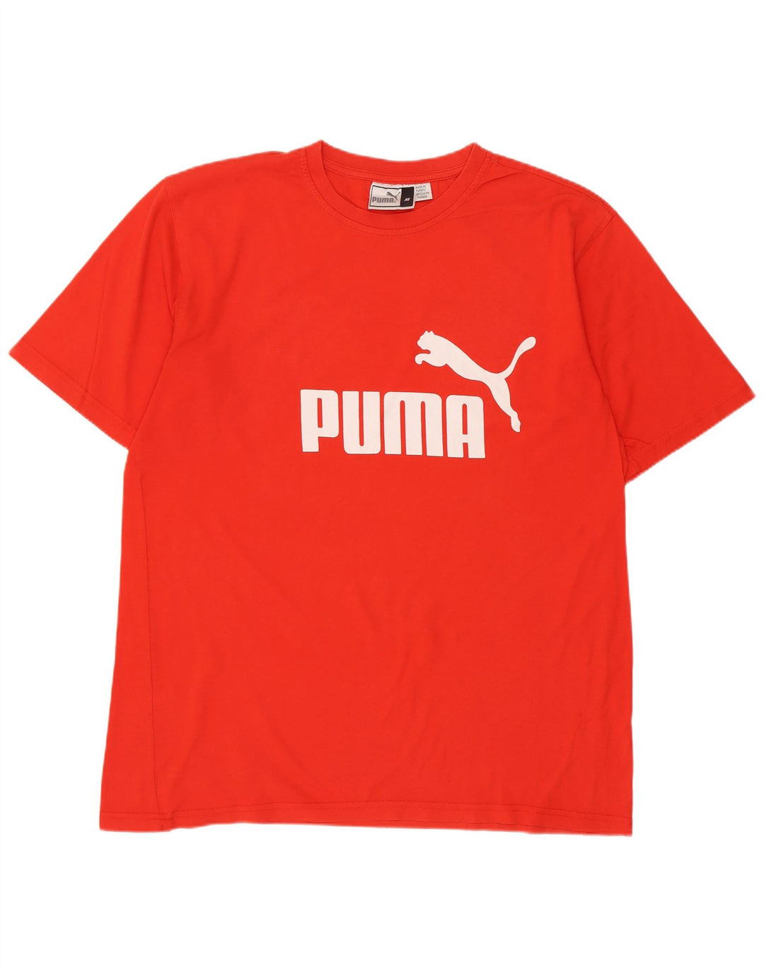 Puma muška grafička majica srednje crvene boje