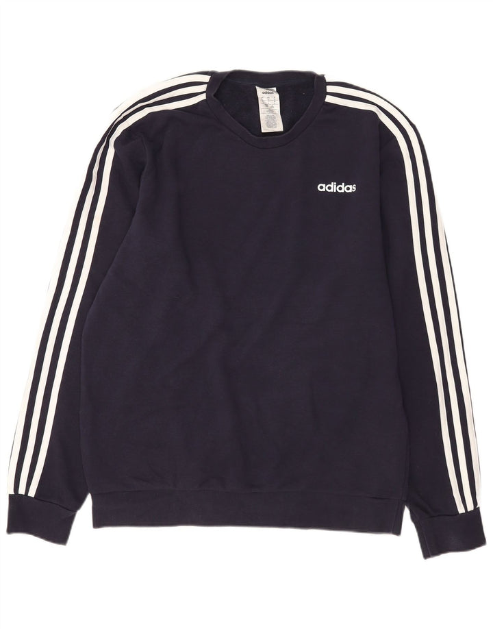 Adidas muški džemper veliki tamnoplavi pamuk